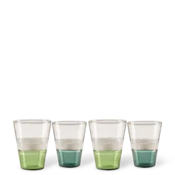 Olive green Borosilicate glass