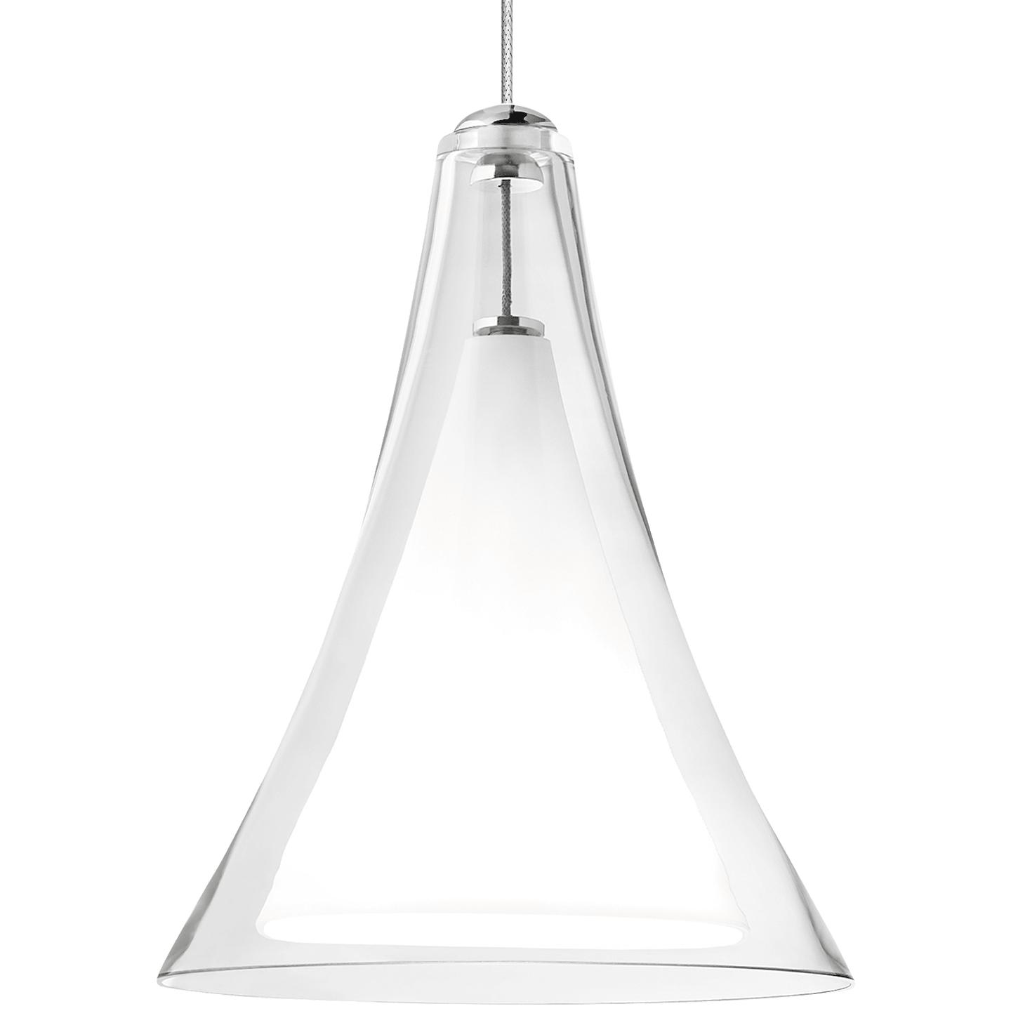 Satin Nickel Clear 12 VOLT LED 90 CRI 3000K (T20/T24)