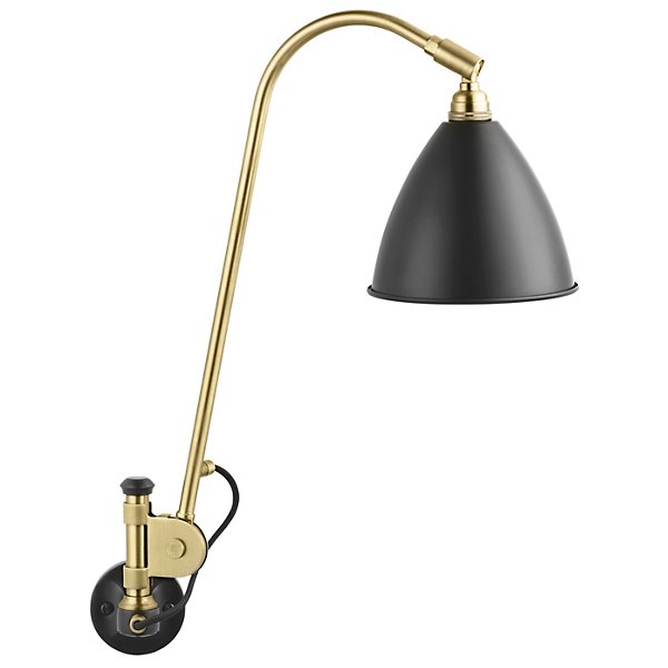 Brass with Charcoal Black, Height 5.5", Diameter 6.3"