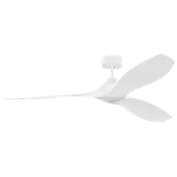 Matte White Housing With Matte White Blades