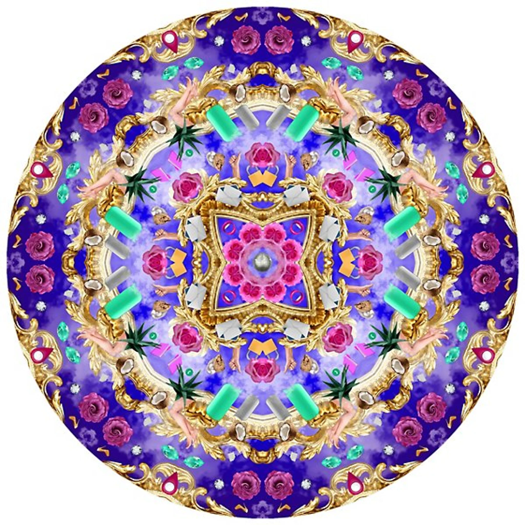 Купить Коврик Utopian Fairy Tales Round Rug в интернет-магазине roooms.ru