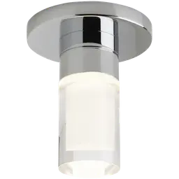 Chrome Cylinder Cyrstal LED 90 CRI 3000K 120V