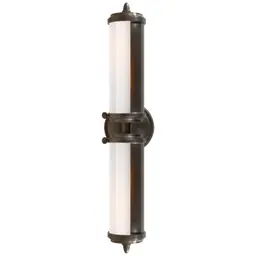 Bronze White Glass