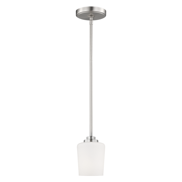 Brushed Nickel LED Bulb(s) Included