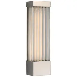 Polished Nickel Clear Glass Rods