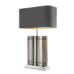 nickel finish | frosted glass