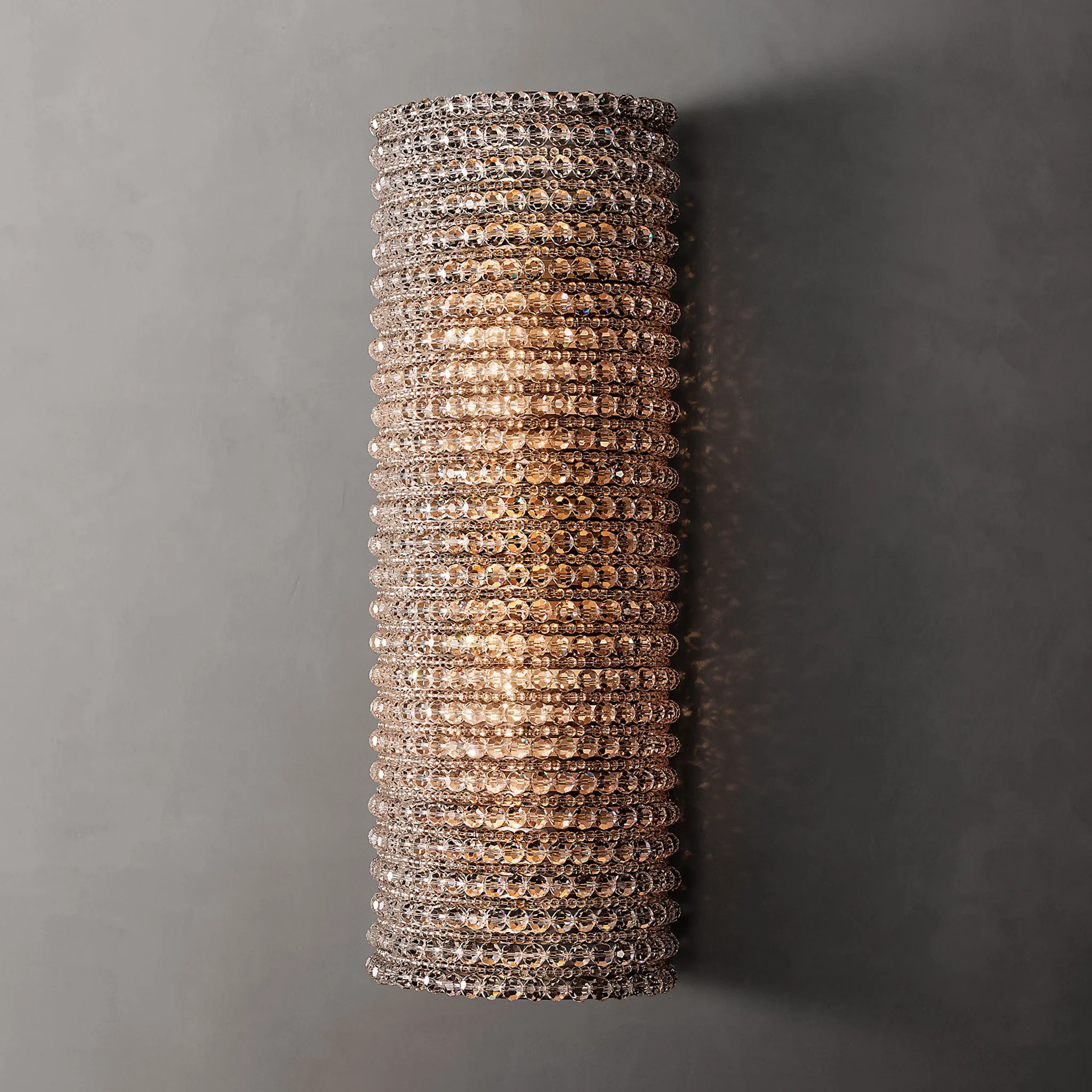 Купить Бра Crystal Halo Smoke LED Sconce в интернет-магазине roooms.ru