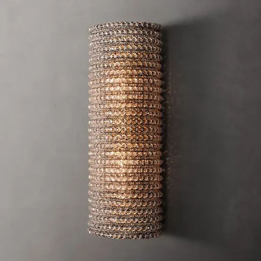 Купить Бра Crystal Halo Smoke LED Sconce в интернет-магазине roooms.ru
