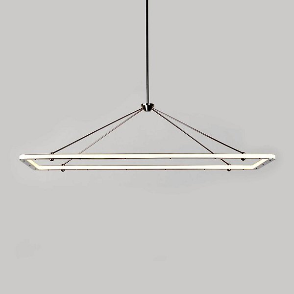 Купить Подвесной светильник Halo Rectangle Pendant Light в интернет-магазине roooms.ru