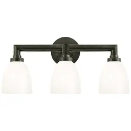 Bronze White Glass
