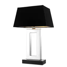 polished stainless steel | granite base black shade
