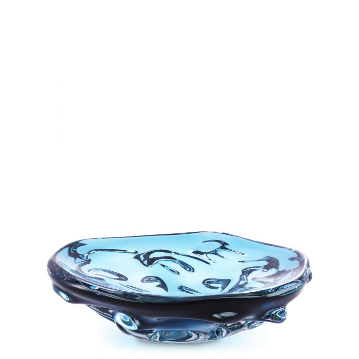 hand blown glass | blue colour S