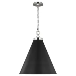 Midnight Black and Polished Nickel