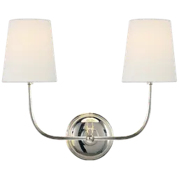 Polished Nickel 4" x 5.5" x 6" Linen
