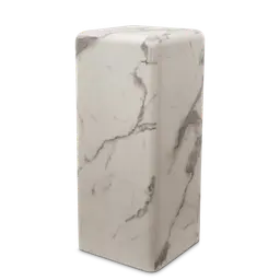 White MDFResin base artificial marble
