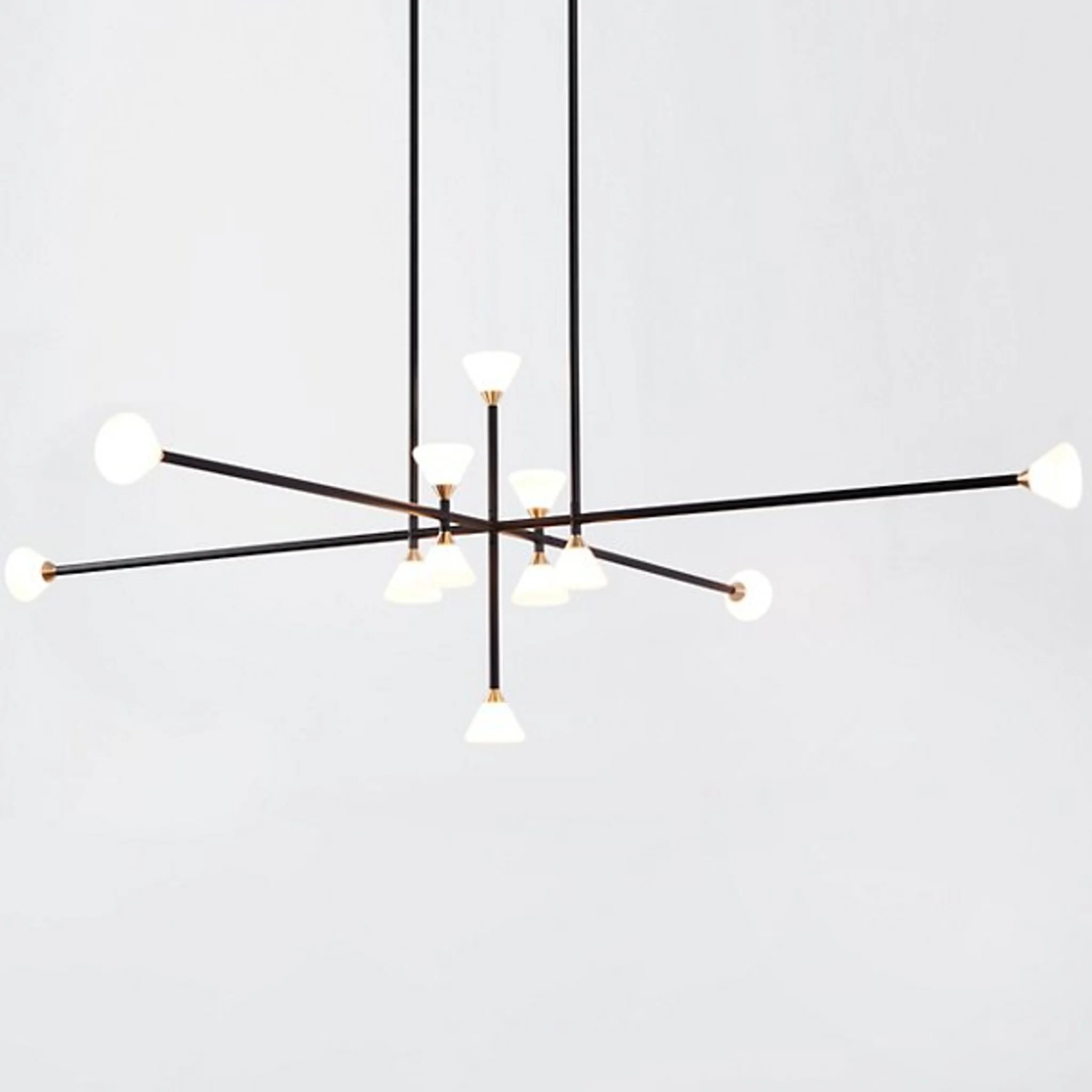 Купить Люстра Apollo 12 Light LED Chandelier в интернет-магазине roooms.ru