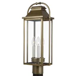 Painted Distressed Brass