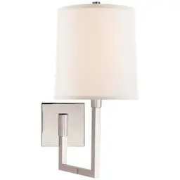 Polished Nickel 7.25" x 7.75" x 8.25" Linen
