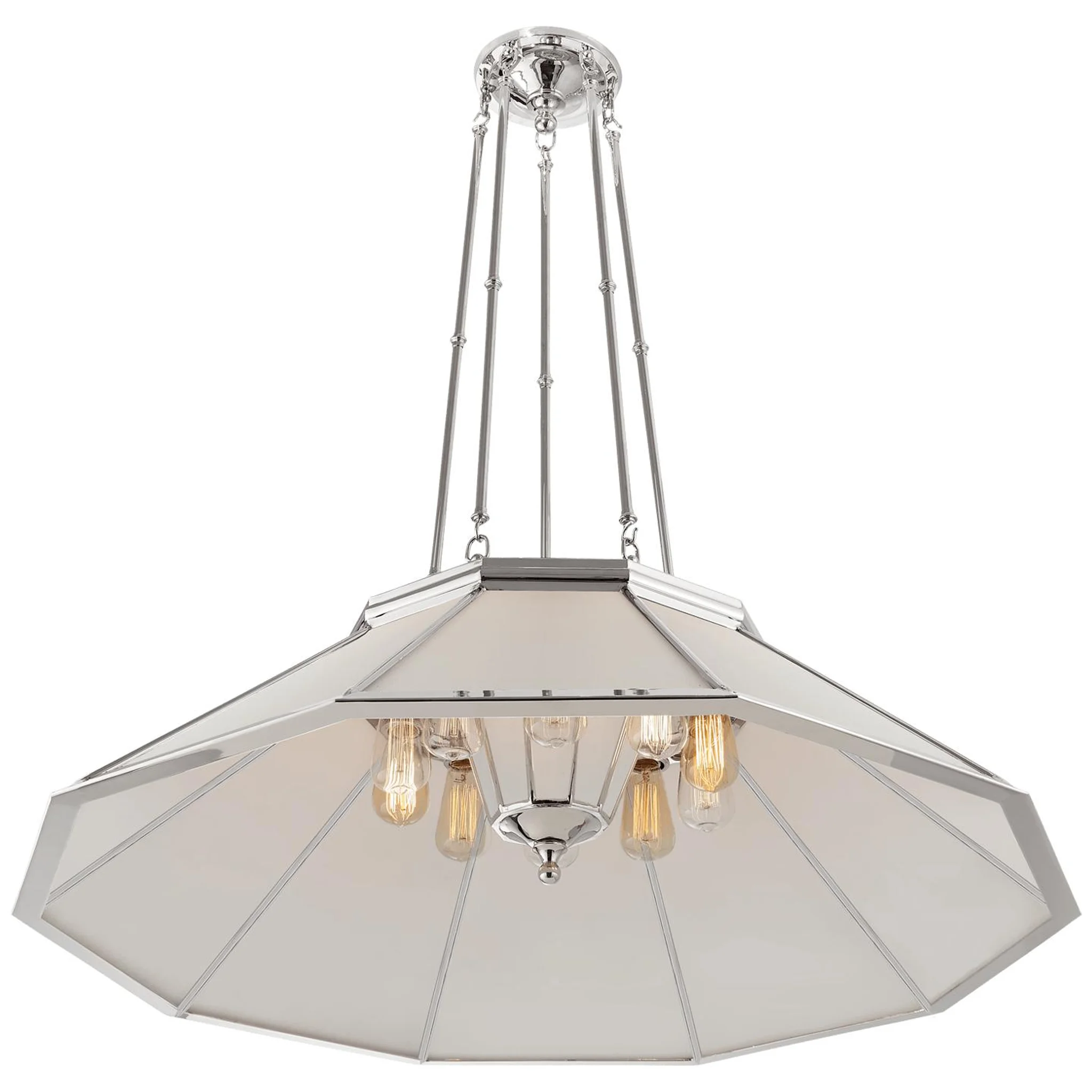 Купить Люстра Rivington Large Ten-Paneled Chandelier в интернет-магазине roooms.ru