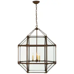 Antique Zinc Clear Glass