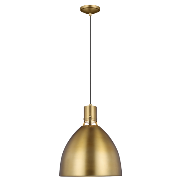 Burnished Brass Integrated LED