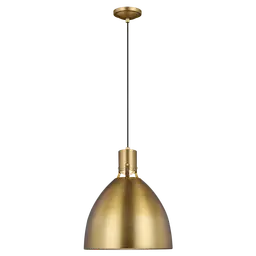 Burnished Brass Integrated LED