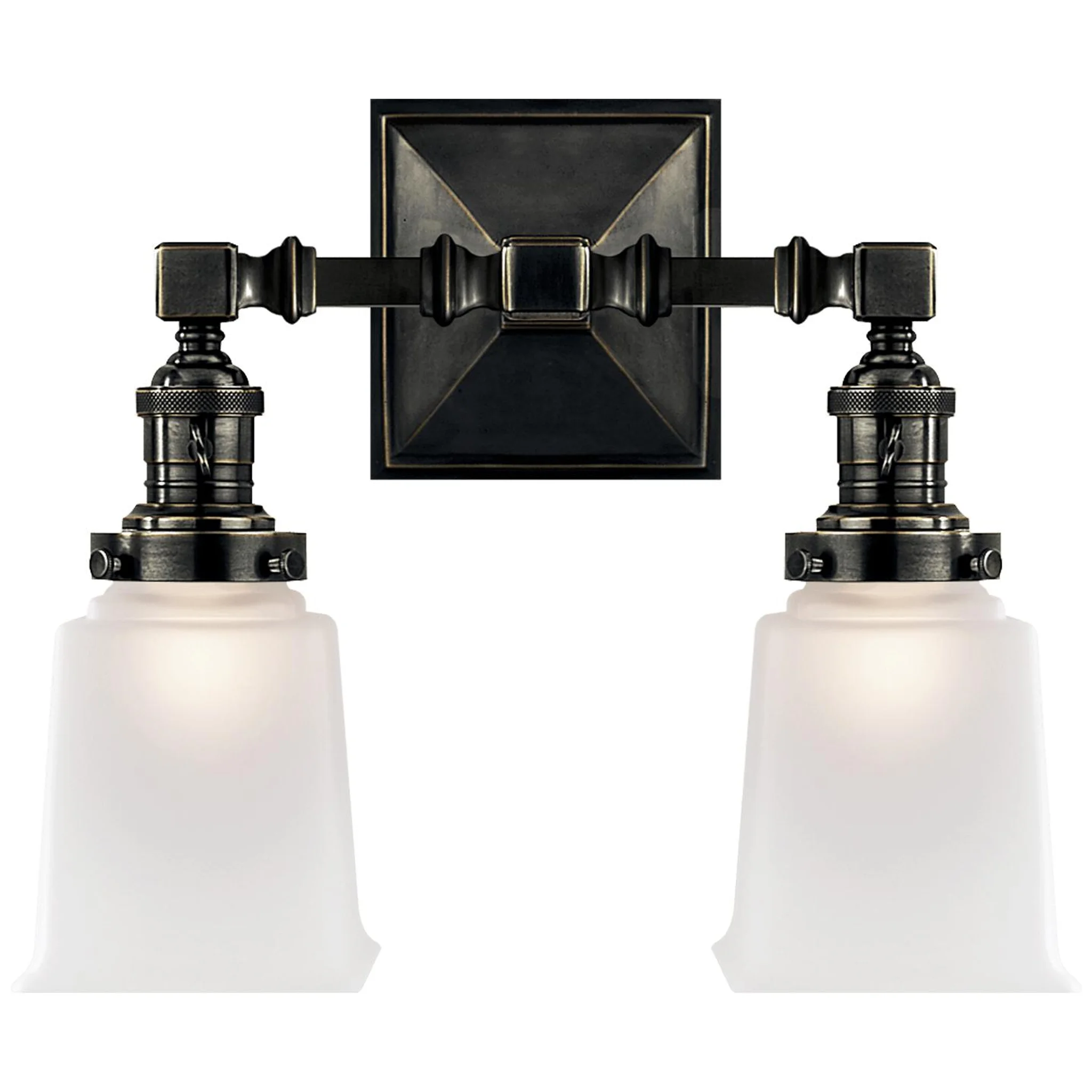 Купить Бра Boston Square Double Light в интернет-магазине roooms.ru