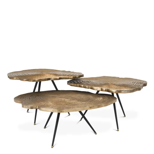 Купить Журнальный столик Coffee Table Quercus set of 3 в интернет-магазине roooms.ru