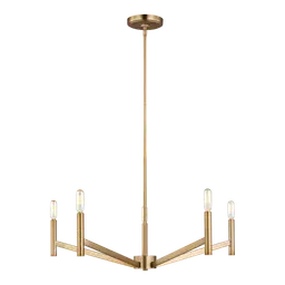 Satin Brass LED Bulb(s) Included