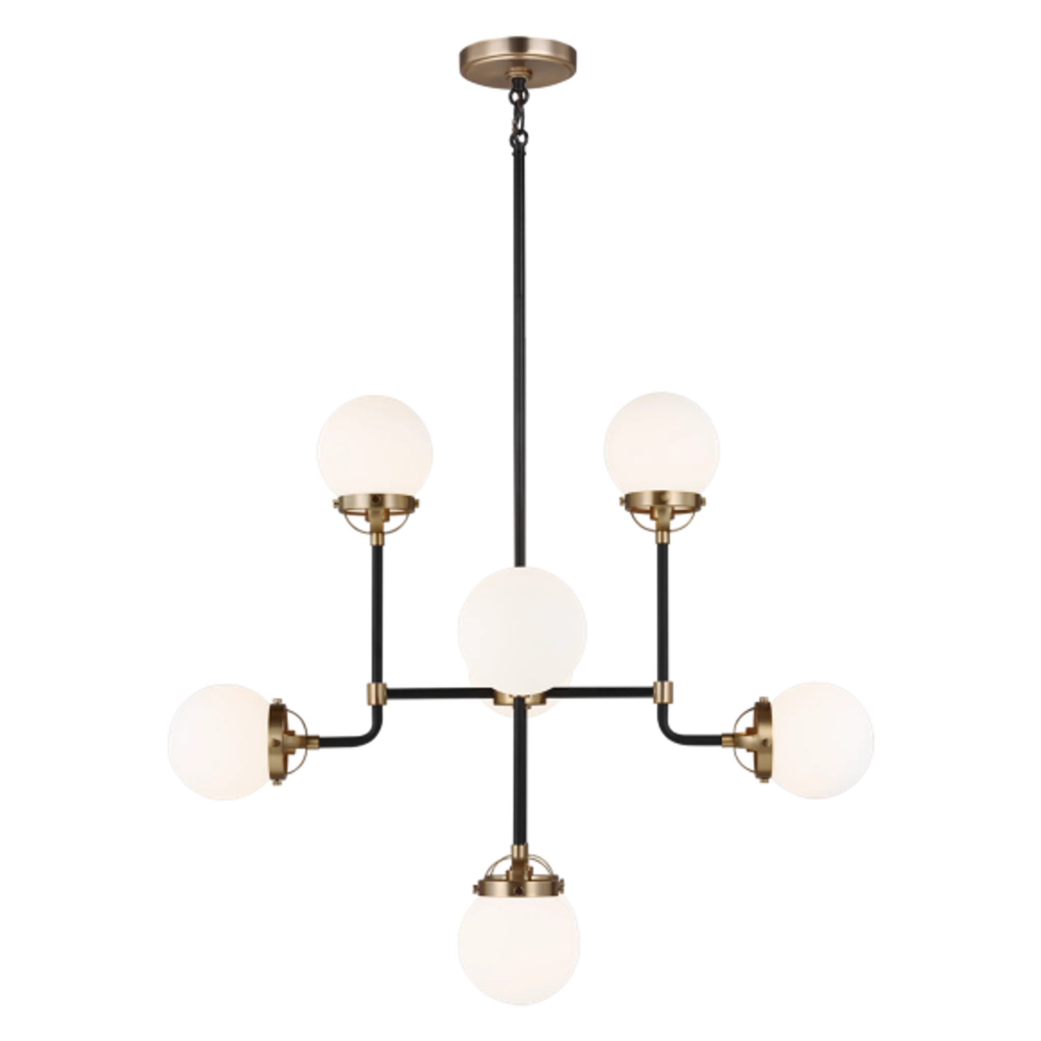 Купить Люстра Cafe Eight Light Small Chandelier в интернет-магазине roooms.ru