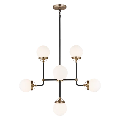 Купить Люстра Cafe Eight Light Small Chandelier в интернет-магазине roooms.ru