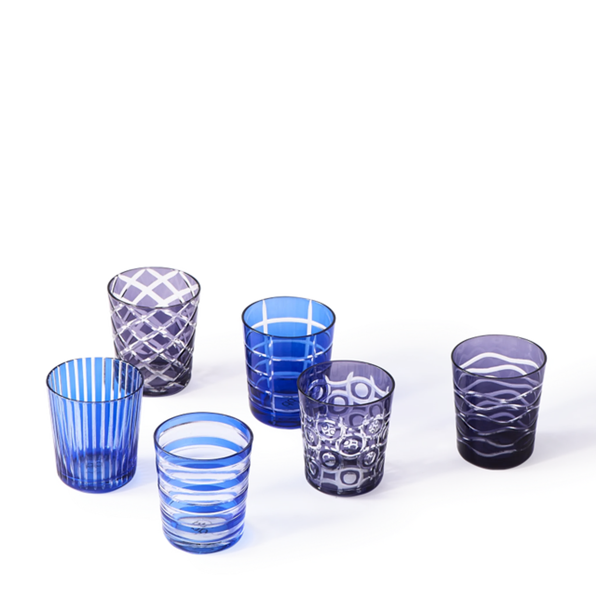 Купить Набор стаканов Cobalt Mix Tumblers в интернет-магазине roooms.ru