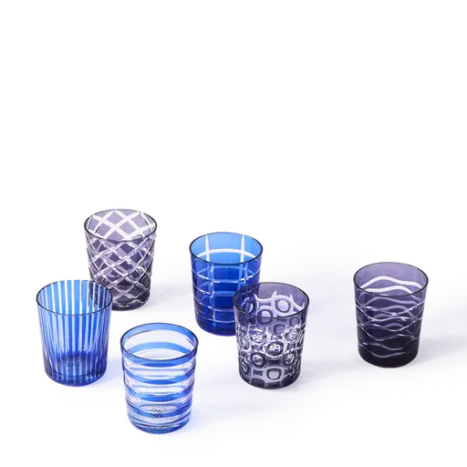 Купить Набор стаканов Cobalt Mix Tumblers в интернет-магазине roooms.ru