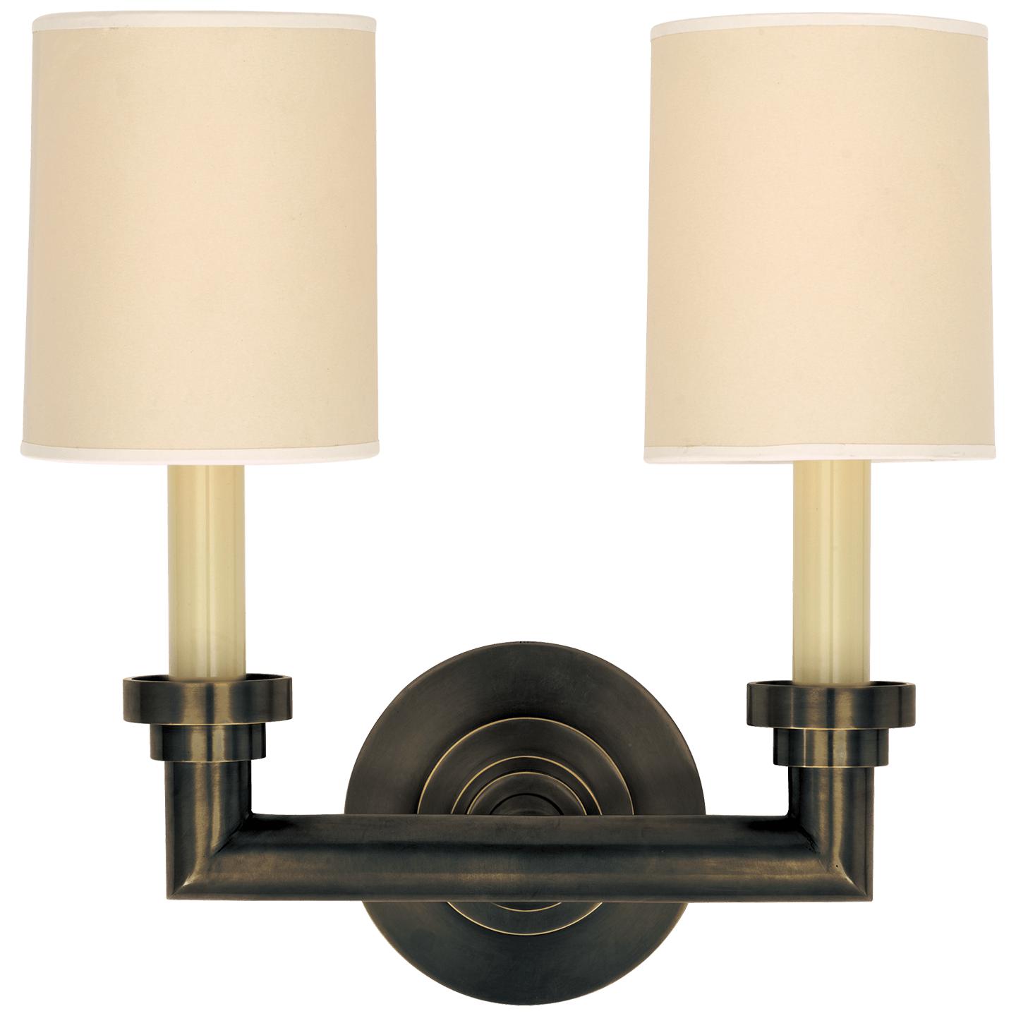 Купить Бра Wilton Double Sconce в интернет-магазине roooms.ru