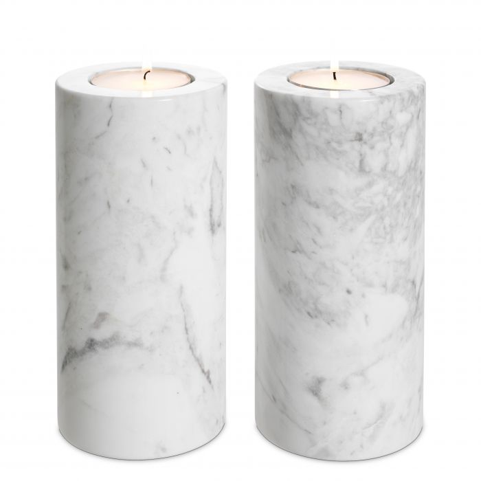 white marble L
