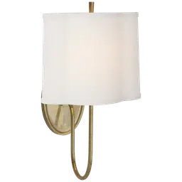 Soft Brass 8.75" x 9.25" x 8" Linen