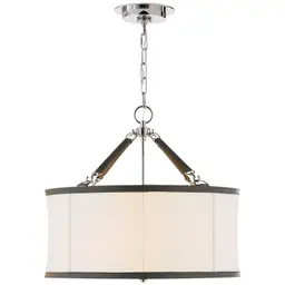 Polished Nickel 24" x 24" x 11" Linen