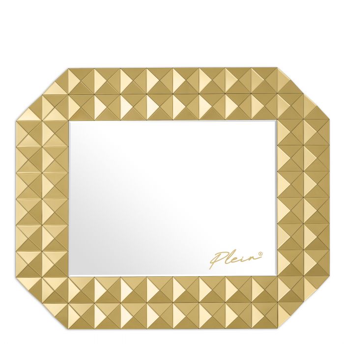 gold mirror glass | bevelled mirror glass 220 x 183 x D. 4 cm