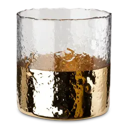 Gold Silver coated glass