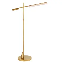 Natural Brass Clear Acrylic