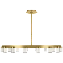 Natural Brass 44" Integrated LED 90 CRI 2700K 120V