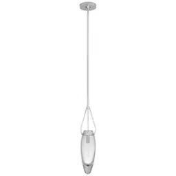Polished Nickel Clear Glass