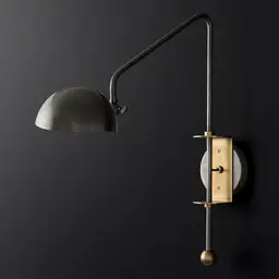 Bronze/Lacquered Burnished Brass