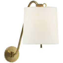 Soft Brass 9" x 10" x 10" Linen