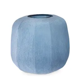 hand blown glass | blue colour S