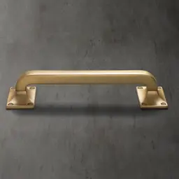 Lacquered Burnished Brass 12"