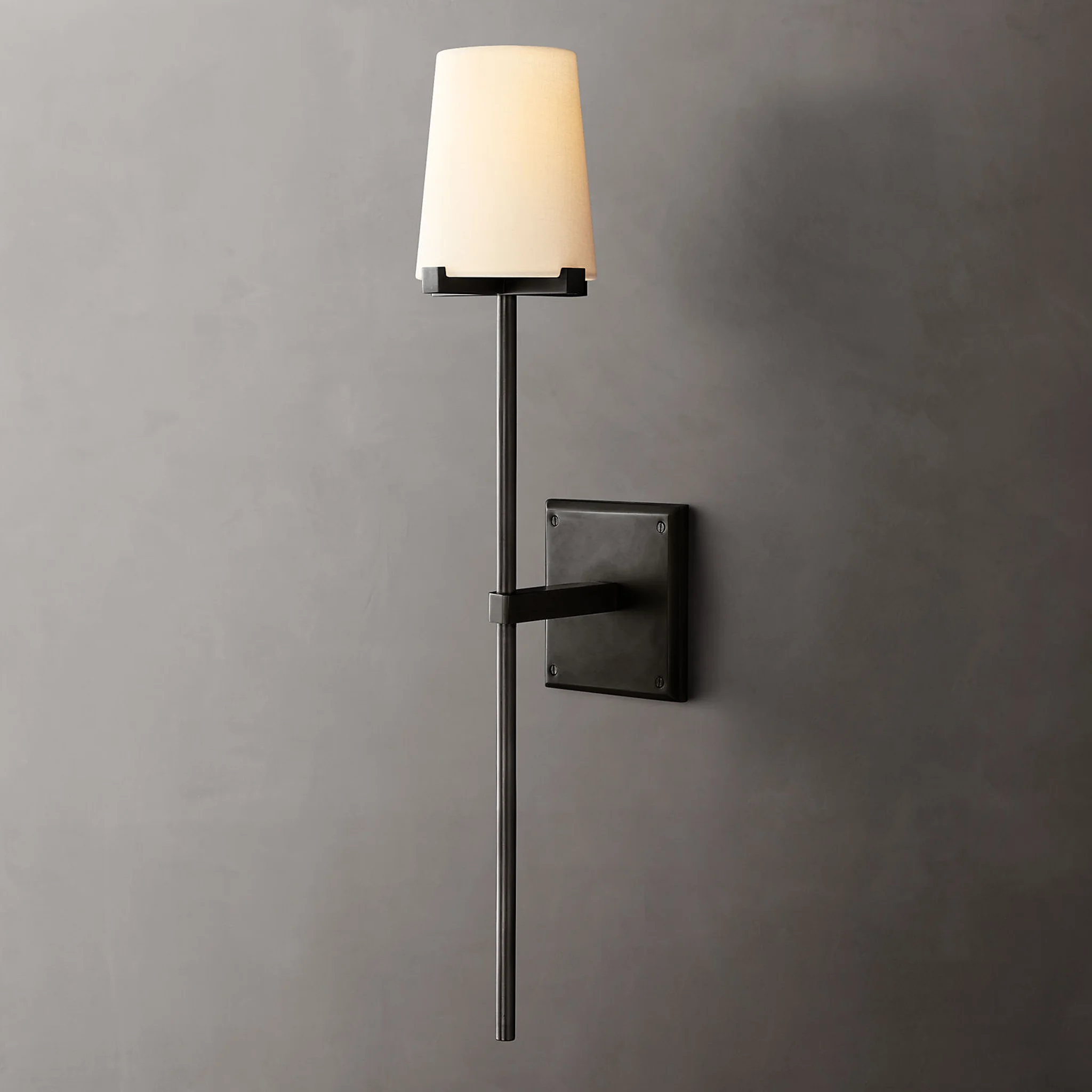 Купить Бра Pauillac Fabric Shade Torch Sconce в интернет-магазине roooms.ru