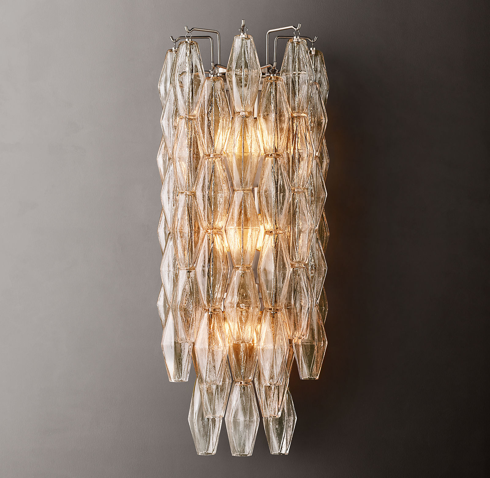 Купить Бра Chiara Clear Glass Grand Sconce в интернет-магазине roooms.ru