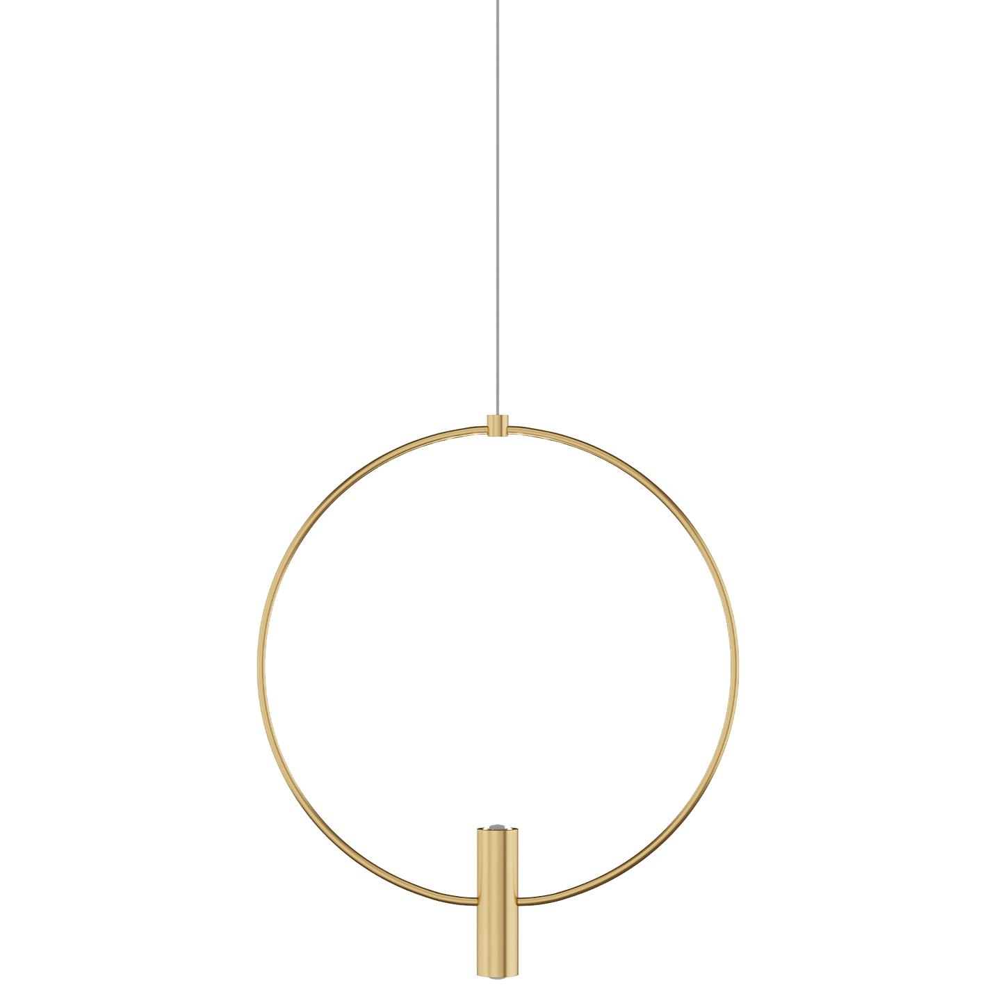 Natural Brass 13" Small Integrated LED 90 CRI 3000K 12V