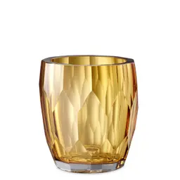 hand cut glass | yellow colour